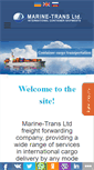 Mobile Screenshot of marine-trans.com.ua