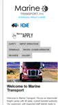 Mobile Screenshot of marine-trans.com